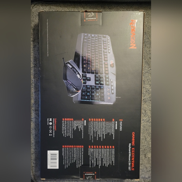 NEW Redragon Keyboard & Mouse Set - Picture 4 of 9